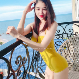 #428 Feedback mẫu liền cup chéo vàng của chị @Dior Huỳnh
