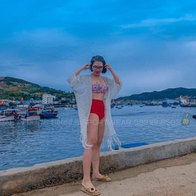 #432 Feedback mẫu bikini hai mảnh Hàn Quốc của chị @Thùy Ngô
