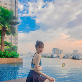 #458 Feedback mẫu hai mảnh yếm xanh của chị @Thuy