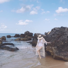 #474 Feedback mẫu liền dây cột ngực của chị @Giang