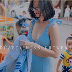 #480 Feedback mẫu liền nơ vai xanh của chị @Thanh Bình