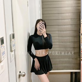 #489 Feedback mẫu hai mảnh tay dài váy của chị @Tuyết Nhung