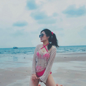 #522 Feedback mẫu hai mảnh cạp cao gọng cột của chị @Trinh