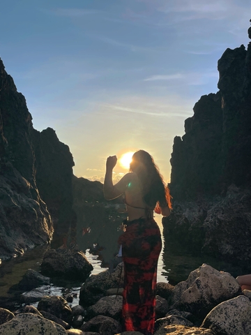 #600 Feedback mẫu bikini 3 mảnh kèm Chân váy của chị đẹp @Hoa Đô