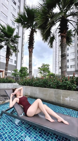 #617 Feedback xinh mẫu liền đỏ đô | DỨA BIKINI & SPORTWEAR