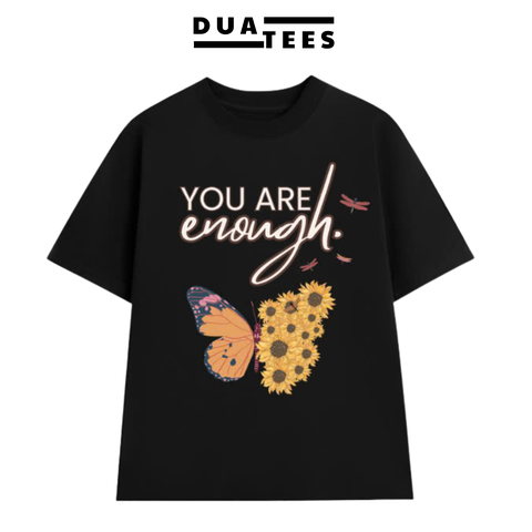 Áo Thun DUA TEES Phong Cách Streetwear Cổ Tròn 100% Cotton Unisex T-shirt Oversized - AT02