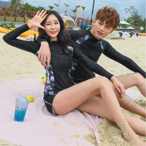 Set đồ bơi nữ 5M đi bơi kín đáo năng động
