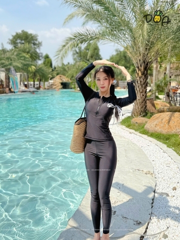 Đồ Bơi Nữ Tay Dài Quần Dài Kín Đáo Chống Nắng - SUNFIT  | DỨA BIKINI & SPORTWEAR