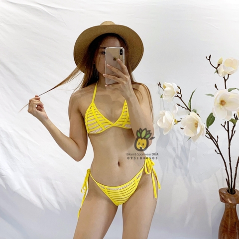 Bikini sexy dây vàng