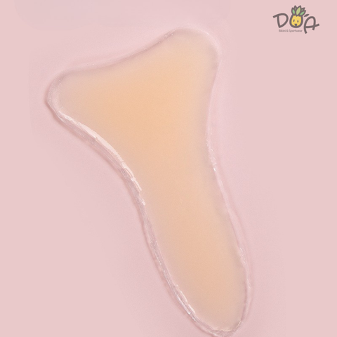 Đệm Silicone Vùng Bikini Che Rãnh Vùng Kín Chống Lộ Sử Dụng Được Nhiều Lần Cao Cấp Hình Y mã PK078