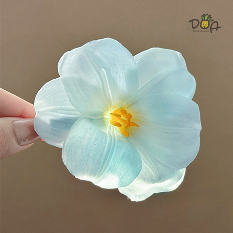 Kẹp tóc hoa tulip phụ kiện đi biển, chụp ảnh xinh P027
