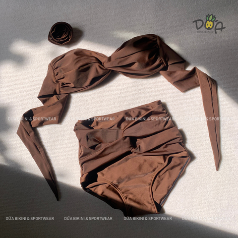 Đồ Bơi Hai Mảnh Nữ Cạp Cao Che Khuyết Điểm - HEIDI BIKINI | DỨA BIKINI &SPORTWEAR