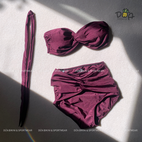 Đồ Bơi Hai Mảnh Nữ Cạp Cao Che Khuyết Điểm - HEIDI BIKINI | DỨA BIKINI &SPORTWEAR