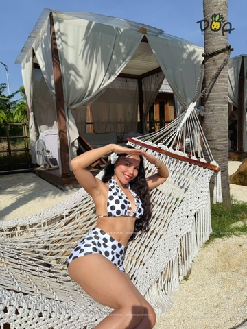 Đồ Bơi Nữ Hai Mảnh Quần Đùi Cạp Cao Xinh Xắn - JUNII BIKINI BKT045 | DỨA BIKINI &SPORTWEAR