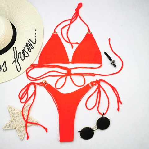 Đồ bơi nữ hai mảnh basic cạp thấp sexy | DỨA BIKINI & SPORTWEAR