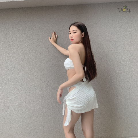 Đồ bơi nữ ba mảnh khoen ngọc | DỨA BIKINI & SPORTWEAR