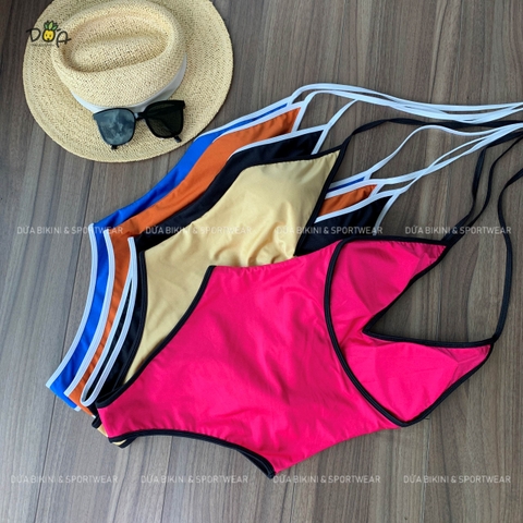 Bodysuit Sassy | Đồ bơi nữ liền thân viền nổi bật quyến rũ, cá tính | DỨA BIKINI & SPORTWEAR