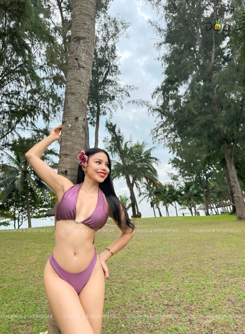 Perla Bikini Set | Đồ bơi nữ hai mảnh cạp thấp |  DỨA BIKINI & SPORTWEAR