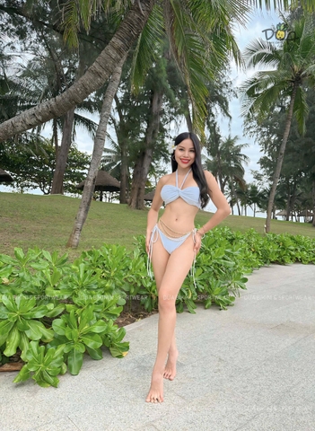 Keva bikini Set | Đồ bơi nữ hai mảnh tôn dáng nâng v1 | DỨA BIKINI & SPORTWEAR