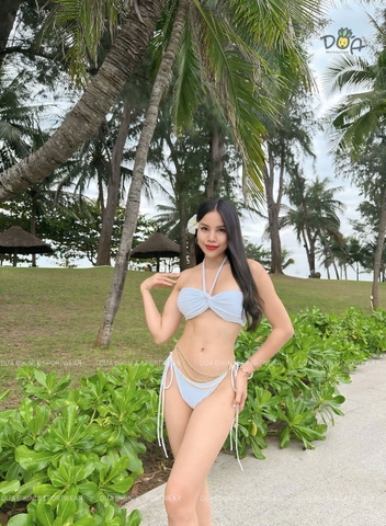 Keva bikini Set | Đồ bơi nữ hai mảnh tôn dáng nâng v1 | DỨA BIKINI & SPORTWEAR