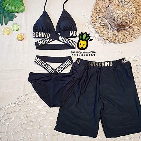 Bikini 2 mảnh Moschino bảng to