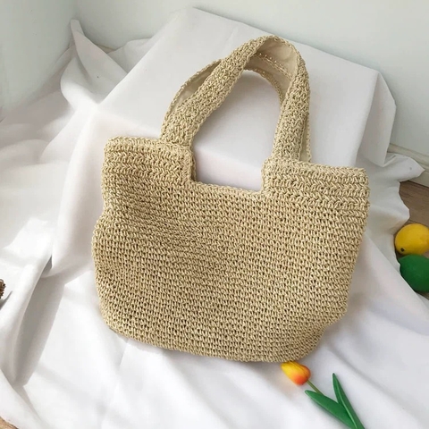 Túi Cói Vintage Đẹp – Phụ Kiện Du Lịch, Đi Biển, Đi Chơi TC0022