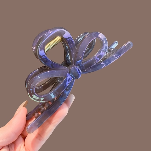 Kẹp tóc nơ công chúa lấp lánh PK086