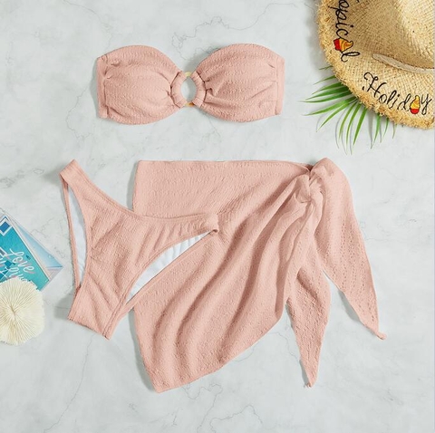 Bikini 3 mảnh khoen ngọc