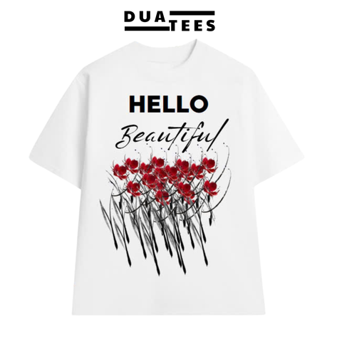 Áo Thun DUA TEES Phong Cách Streetwear Cổ Tròn 100% Cotton Unisex T-shirt Oversized - AT03