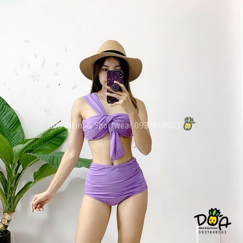 Bikini 2 mảnh cup ngang nơ to