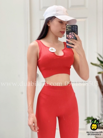 Bộ đồ tập dài thể thao nữ tôn dáng | DỨA BIKINI & SPORTWEAR