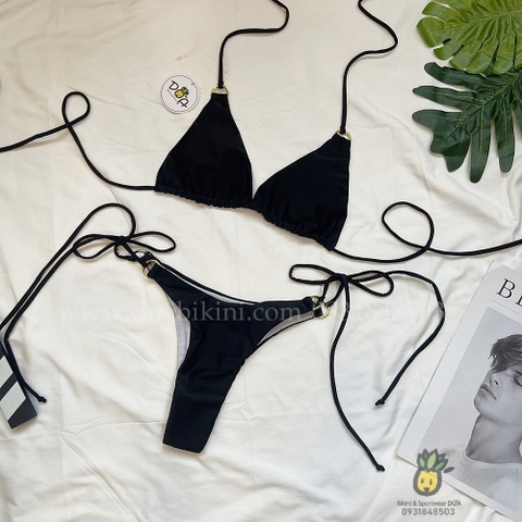 Đồ bơi nữ hai mảnh basic cạp thấp sexy | DỨA BIKINI & SPORTWEAR