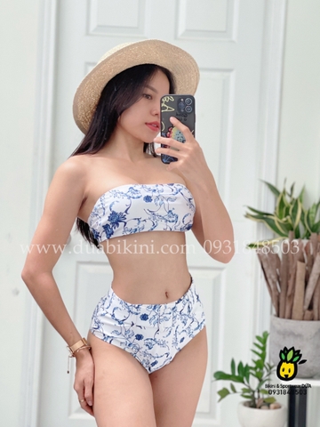 Đồ bơi nữ hai mảnh dáng ống | DỨA BIKINI & SPORTWEAR