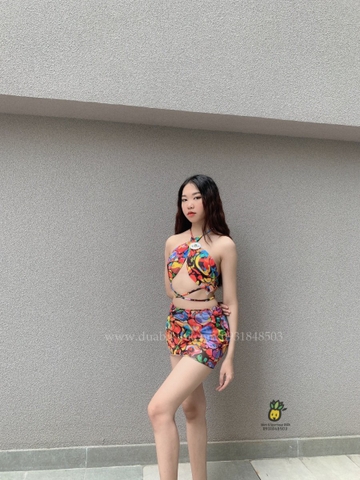 Bikini 3 mảnh màu sắc