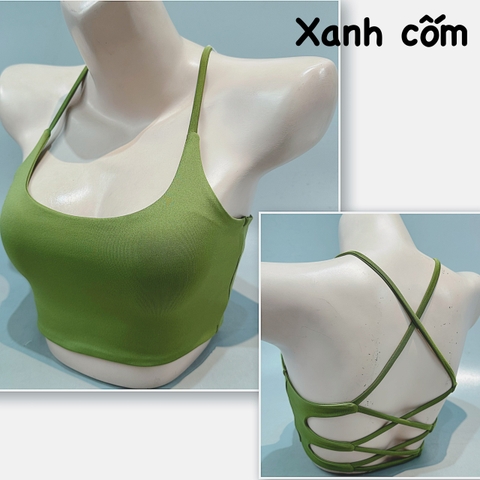 Bra dây đan lưng nhiều màu ( màu đợt 1123)