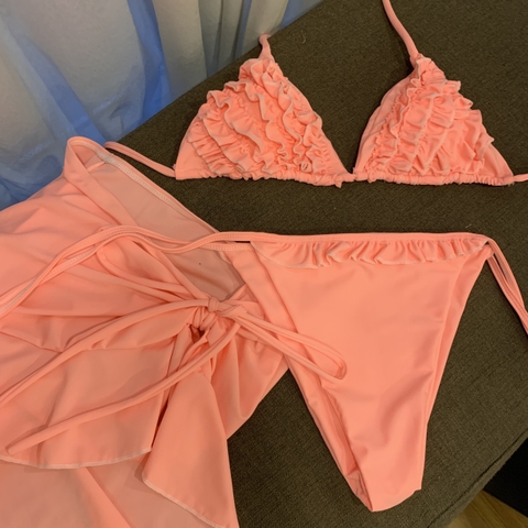 Set đi biển 3 mảnh bèo dễ thương - LIA BIKINI SET