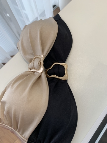 Luxe Aura Bikini | Đồ bơi nữ hai mảnh phối khoen cao cấp sang trọng | DỨA BIKINI & SPORTWEAR