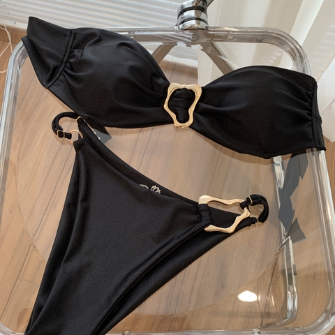 Luxe Aura Bikini | Đồ bơi nữ hai mảnh phối khoen cao cấp sang trọng | DỨA BIKINI & SPORTWEAR