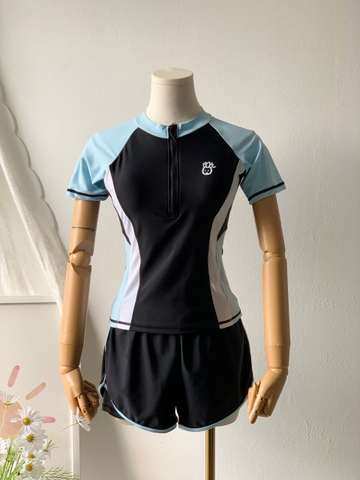 SUNNY SHORT SET - Đồ bơi nữ hai mảnh tay ngắn quần đùi kín đáo  | DỨA BIKINI & SPORTWEAR