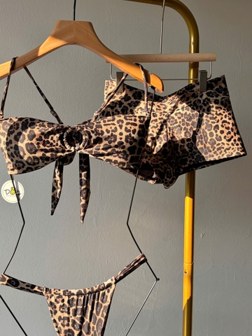 Set Bikini 3 mảnh quần đùi - LEO LUX BIKINI  | DỨA BIKINI & SPORTWEAR