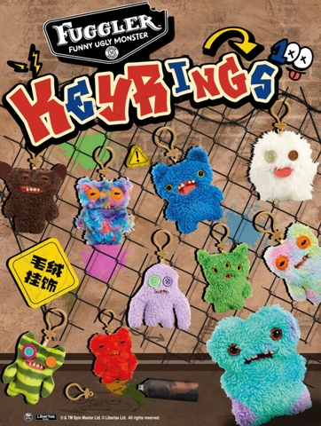 Fuggler Keyring Series 3 (RANDOM)