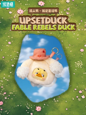 Upset Duck - Fable Rebels Duck Plush Earphone Case Blind Box