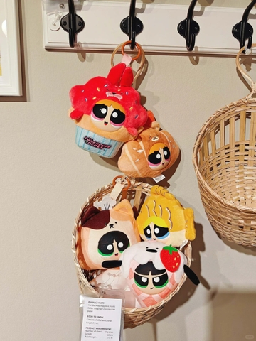 The Powerpuff Girls Pastry Plush Ornament Factory Blind Box
