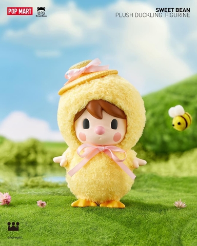 Sweet Bean Plush Duckling Figurine