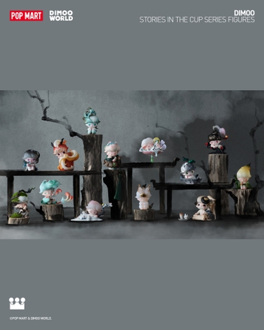 DIMOO Stories in the Cup Series Figures