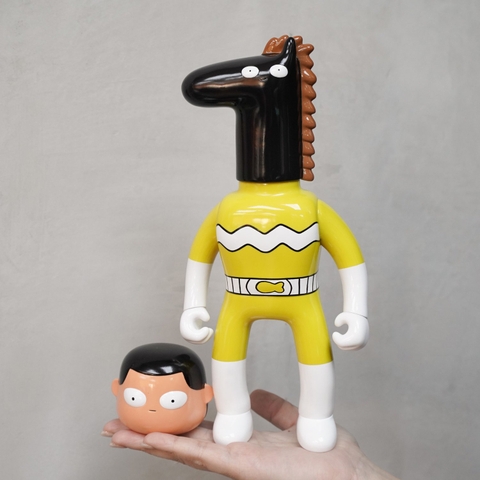 Mr. Nobodies Vinyl Horse Head - Yellow Special Edition