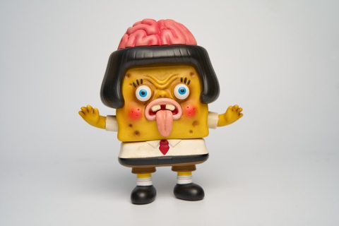 Queenie Fok Zombie Spongebob