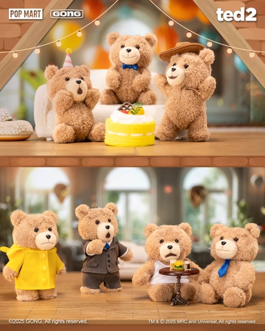 Ted 2 Teddy Bear Action Plush Pendant
