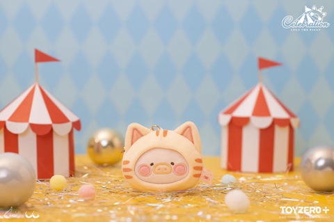 LuLu The Piggy Celebration - Kitty Plush Keychain