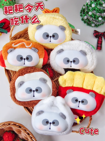 MR.PA What to Eat Today Plush Change Purse Blind Box
